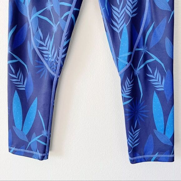 Zyia Active Azul Paradise Pocket Light n Tight Hi-Rise Capri Leggings 20” 14/16 - Picture 7 of 10